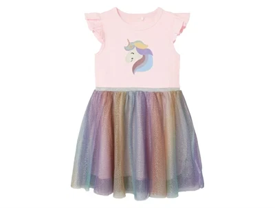 Name It parfait pink tyl kjole